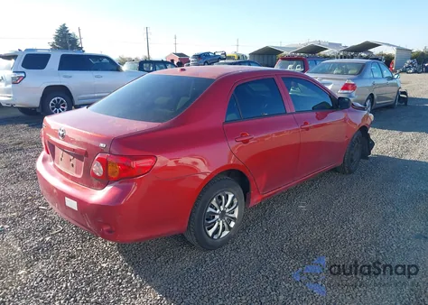 2009 Toyota Corolla Le from USA, damaged, VIN JTDBL40E499074792
